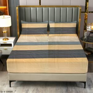 100% Cotton Fitted bedsheets Set - king size Bed Sheet