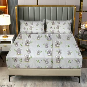 100% Cotton Fitted bedsheets Set - Kids Collection