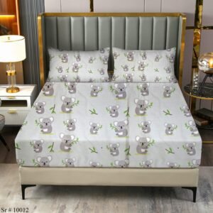 100% Cotton Fitted bedsheets Set - Kids Collection