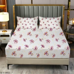 100% Cotton Fitted bedsheets Set - Kids Collection