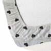 100% Cotton Fitted bedsheets Set - king size Bed Sheet - hearts