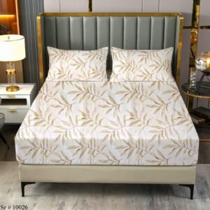 100% Cotton Fitted bedsheets Set - king size Bed Sheet