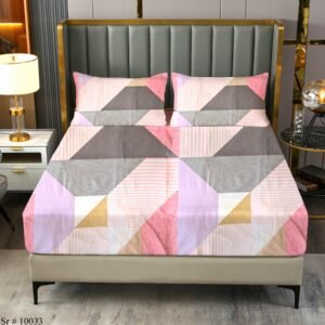 100% Cotton Fitted bedsheets Set - king size Bed Sheet