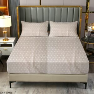 100% Cotton Fitted Sheet Set bedsheets - king size