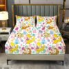 100% Cotton Fitted Sheet Set bedsheets - king size