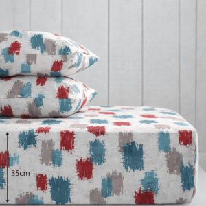 100% Cotton Fitted Bedsheet 200TC